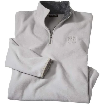Afbeelding van ATLAS FOR MEN Microfleece trui Heren Verkrijgbaar in grote maten XL