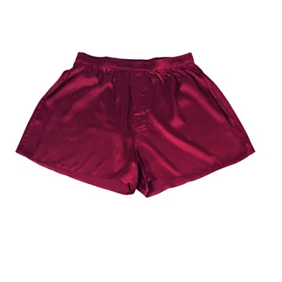 Afbeelding van Jasmine Silk Heren Classic Boxer Shorts Bordeaux, M
