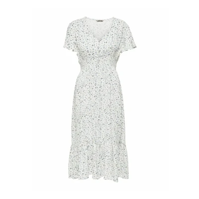 Afbeelding van ONLY zomerjurk wit