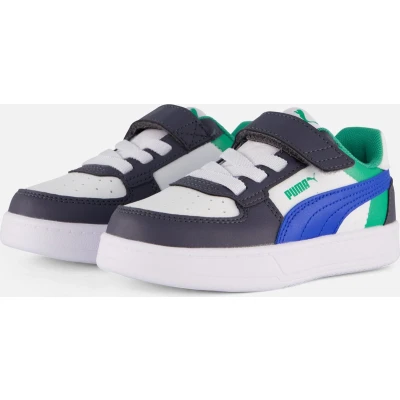 Afbeelding van Puma Caven 2.0 Block sneakers wit/kobaltblauw/grijs