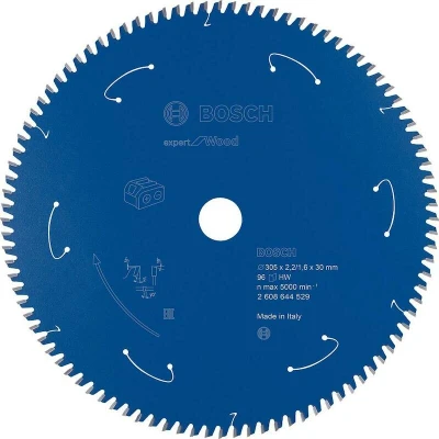 Afbeelding van Bosch 305x2,2x30mm 96 Tanden Cirkelzaagblad Expert For Wood Accu