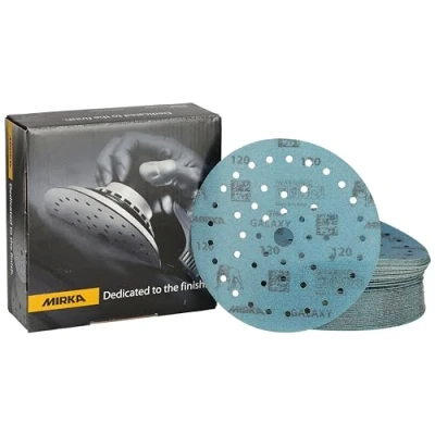 Afbeelding van MIRKA Galaxy Schuurschijven 150mm P120 50 stuks