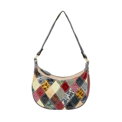 Afbeelding van IZIA Handtas, Dames, Maat: One Size, White multicolor