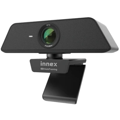 Afbeelding van Innex 4K AI Auto Tracking Webcam, C470, 120 graden groothoek en ingebouwde microfoon, Plug and Play, voor videoconferenties Zoom/Teams/Skype/Google Meet, Live Streaming Afstandsonderwijs