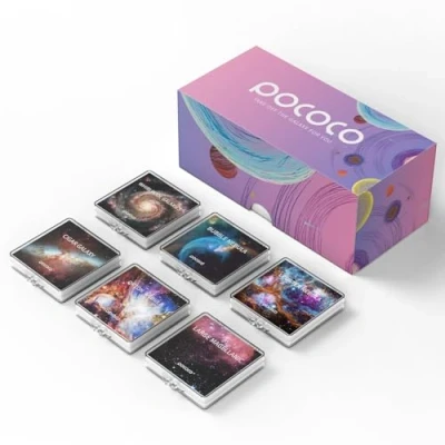 Afbeelding van Realistic Discs Nebula for POCOCO Galaxy Lite Star Projector Home Planetarium, 5k Ultra HD, 6 Pieces (Nebula without Projector)