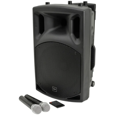Afbeelding van Qtx QX12PA plus Bluetooth Luidspreker USB/SD/FM radio 12&quot; 600W