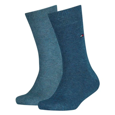 Afbeelding van Tommy Hilfiger Children Basic 2 PACK Sokken voor kinderen, Maat: 23 26, Blue