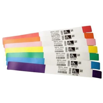 Afbeelding van Zebra Z Band Splash Oranje Zelfklevend printerlabel