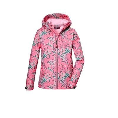 Afbeelding van killtec meisjes Softshell jas/outdoorjas met capuchon KOS 135 GRLS SFTSHLL JCKT, oliv, 164, 43217 000
