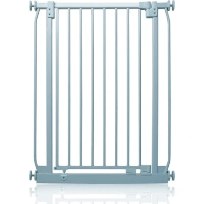 Afbeelding van Safetots Extra Hoge Elite Veiligheidshekje Assortiment, 71cm 80cm (70 opties beschikbaar), Mat Grijs, Hoog 100cm in Hoogte, Drukbevestiging Traphekje, Babyhekje voor Deuren, Gangen en Ruimtes, Veiligheidsbarrière