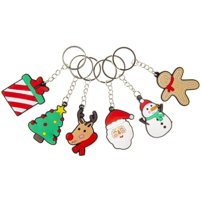 Afbeelding van Duckiez Sleutelhanger Kerstmis 48 stuks