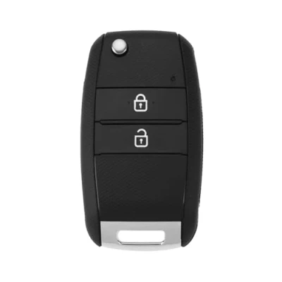 Afbeelding van OTOTEC 2 Knoppen Flip Key Case Shell met HYN17 Blade Compatibel Kia Picanto 2013 2016 Vervanging Afstandsbediening Sleutel Behuizing