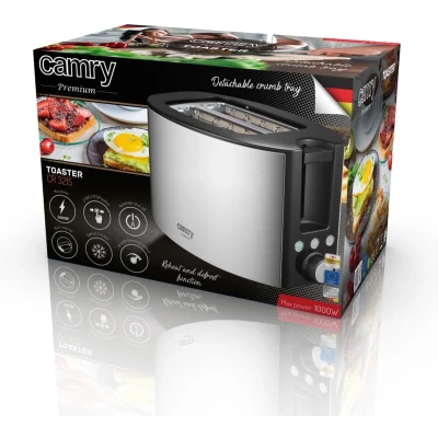Afbeelding van Camry Broodrooster 2 Sneden CR 3215