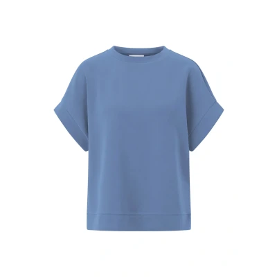 Afbeelding van Rich &amp; Royal Tshirt basic, Dames, Maat: XS, Vintage blue
