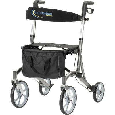 Afbeelding van Design Rollator Cruiser Grijs