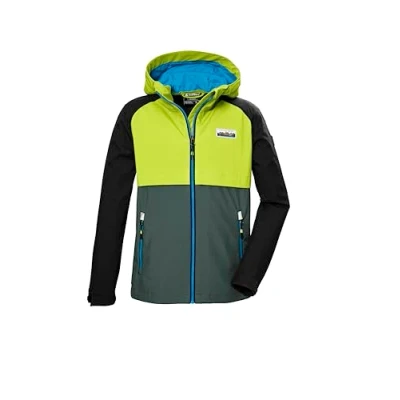 Afbeelding van Killtec softshell jas lime/grijs/zwart