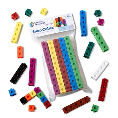 Afbeelding van Learning Resources LER7584 Snap Cubes (Set of 100), Multicolor