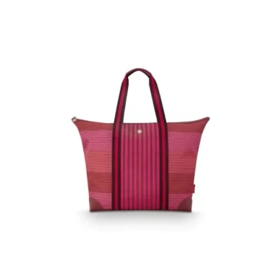 Afbeelding van Pip Studio Tilda Tote Bag Large Stripe Pink