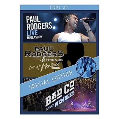 Afbeelding van Paul Rodgers ‎ Live In Glasgow / At Montreux 1994 Wembley Special Edition DVD