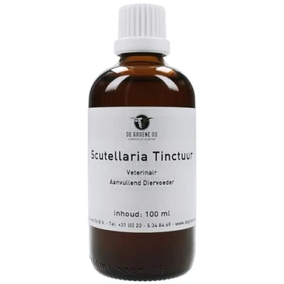 Afbeelding van Groene Os Scutellaria Tinctuur Paard &amp; Pony 100ml