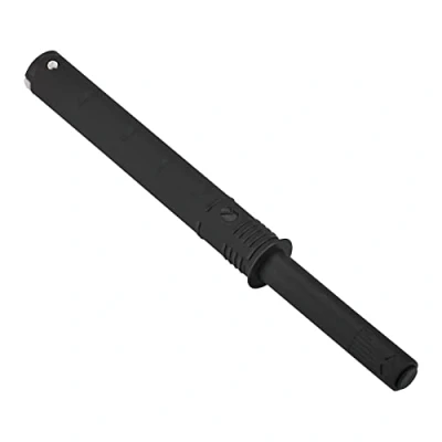 Afbeelding van 1 stuk SOTECH Deurdemper K Push To Open met rubberen punt (Uitstootweg: 37 mm) Antraciet voor Deurscharnieren veren druksluiting deuren zonder greep drukopener