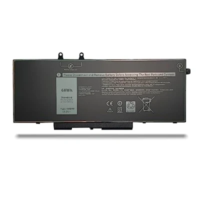 Afbeelding van 3HWPP 03HWPP 10X1J N2NLL 1VY7F 3YNXM 451 BCMN Laptop Batterij Vervanging voor Dell Latitude 5401 5410 5411 5501 5510 5511 Precision 3541 3551 Series (15.2V 68Wh)