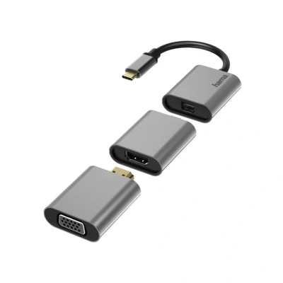 Afbeelding van Adapter Hama Video 6 in 1 aluminium