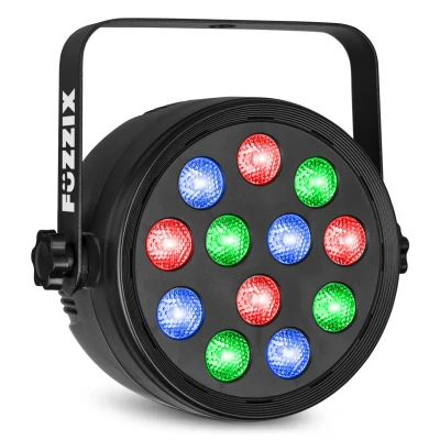 Afbeelding van Fuzzix PLF12 Party LED par met 12x 2W LED’s RGB Inclusief