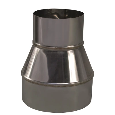Afbeelding van Nedco EW RVS verloopstuk 124 mm uitw. 100