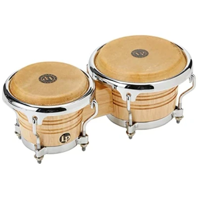 Afbeelding van LP Latin Percussion Bongo Mini Tunable Santana LPM200 AW stembaar