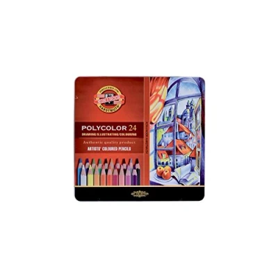 Afbeelding van KOH I NOOR Polycolor kunstenaars kleurpotloden (24 stuks)