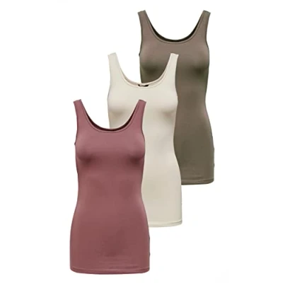 Afbeelding van ONLY Dames Top Onllive Tank Noos, S