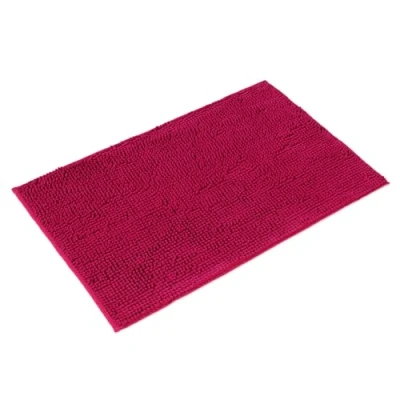 Afbeelding van Badmat Roze Badkamer Tapijt kan gecombineerd worden tot een set Antislip &amp; Maschinewasbaar Toiletmat 50x80cm