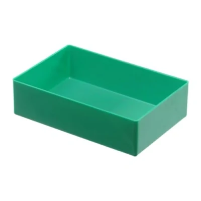 Afbeelding van Hünersdorff Inzetbox van slagvast polystyreen (PS), afmetingen: 162 x 108 45 mm, kleur: groen