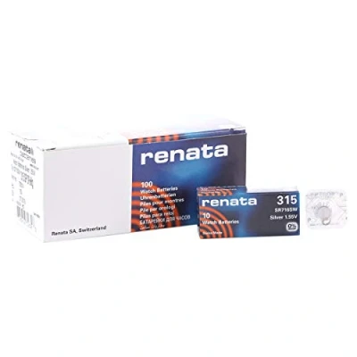 Afbeelding van Renata/Swatch Group knoopcel zilveroxide 315 RENATA 1,55V 19mAh blister(s) x 1
