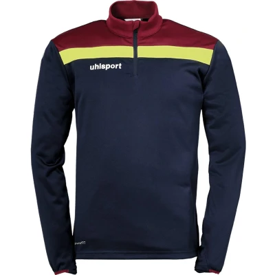Afbeelding van Uhlsport Offense 23 Ziptop Heren Marine / Bordeaux Fluogeel Maat: XL