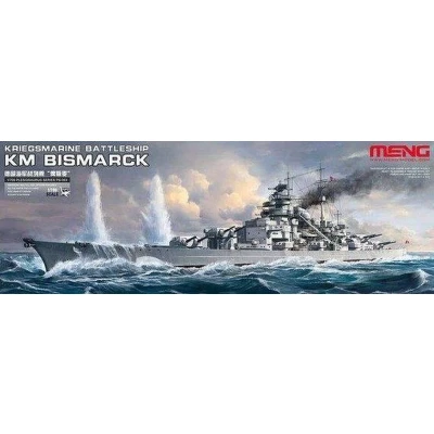 Afbeelding van Meng PS 003 modelbouwset oorlogsmarine Battleship KM Bismarck