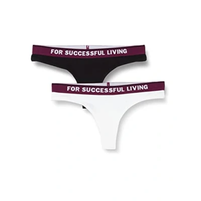 Afbeelding van Diesel 3ER PACK UFST Starsey String, Dames, Maat: 38, Schwarz/weiß/lila