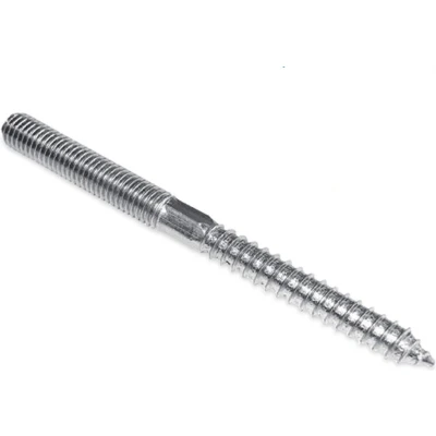 Afbeelding van Stokeinden M8 x 50 mm Verzinkt Zonder Sleutelvak 100 Stuks