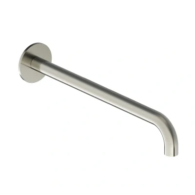 Afbeelding van HotBath Cobber Uitloop 30 cm CB095 Geborsteld nikkel