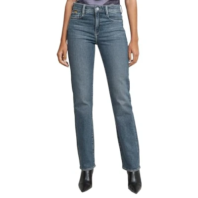 Afbeelding van G STAR Strace Straight Jeans voor dames, Blauw (Antique Faded Glace D23951 d775 h075), 26W / 32L