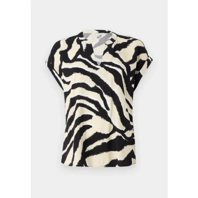 Afbeelding van TOM TAILOR Damesblouse, 38070 Abstract Beige Zebra, 36
