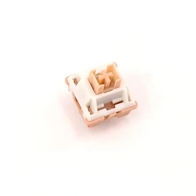 Afbeelding van Outemu Cream Switch, 5Pin Pre Lubed RGB Lineaire Stille Clicky Switch For Custom Mechanische Gaming Toetsenbord (Color : Silent Yellow, Size 70PCS)