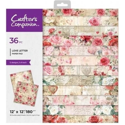 Afbeelding van CC Paperpad 30x30 cm Valentine Love Letter