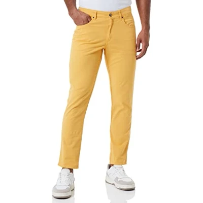 Afbeelding van Hackett London Heren CORE Trinity Pants, Honey Gold, 29W/32L