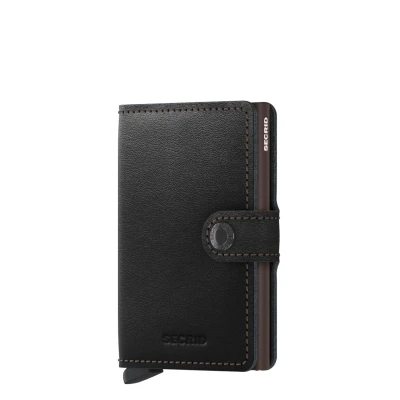 Afbeelding van Secrid Miniwallet black brown