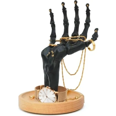 Afbeelding van Skelet Hand Sieradenhouder