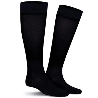 Afbeelding van KUNERT Fly&amp;Care steunklasse III voor heren, effectieve ondersteuning, kniekousen, Donkerblauw 8010, 49/50 EU