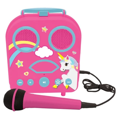 Afbeelding van Draagbare Karaokeset met microfoon Unicorn 3380743076430