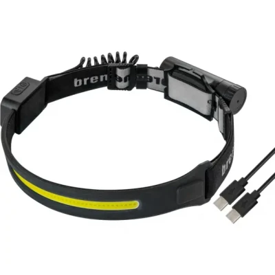 Afbeelding van Brennenstuhl LuxPremium oplaadbare LED sensor hoofdlamp SL 500 A (koplamp USB C met rood licht, IP44, COB LED, 500lm, max. 22u lichtduur, batterij 18650 vervangbaar)